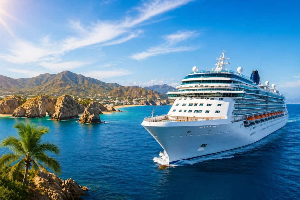 Crucero en costa del pacífico méxico
